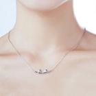 925 Sterling Silver Hamster Pendant Necklace As Shown In Figure - One Size