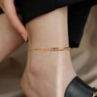 Asymmetrical Alloy Anklet Anklet - Gold - One Size