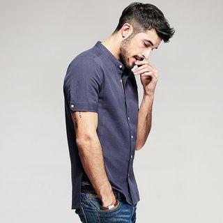 Linen Short-sleeve Shirt