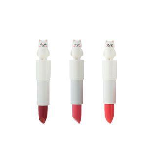 Tonymoly - Bling Cat Cotton Lipstick - 10 Colors #02 Heroine Pink