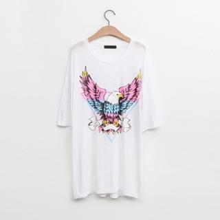 Eagle-print T-shirt