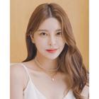 Freshwater Pearl / Faux-pearl Necklace Set (2pcs)