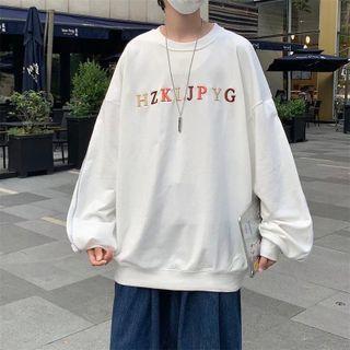 Lettering Bear Sweatshirt