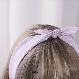Printed Bow Triangle Scarf As Shown In Figure -