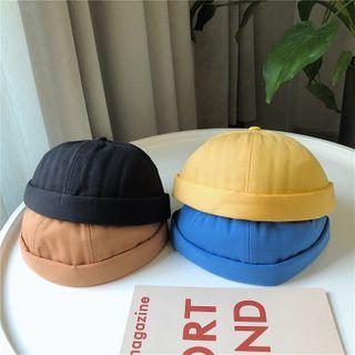 Couple Matching Brimless Plain Hat