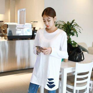 Distressed Hem T-shirt