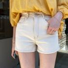 High-rise Cotton Shorts