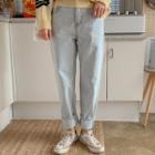 Baggy-fit Ice-blue Jeans