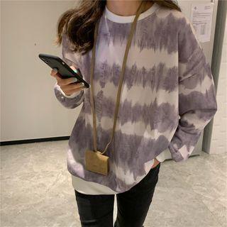 Long-sleeve Tie Dye Sweatshirt
