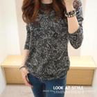 Lace Print T-shirt
