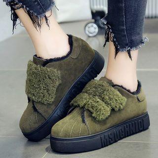 Strapped Platform Sneakers