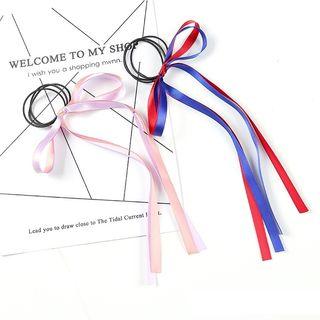 Two Tone Bow Hair Tie