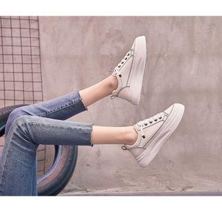 Contrast Stitch Sneakers