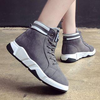 Lace Up Lace Up Short Boots