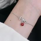 Knot Agate Sterling Silver Bracelet Bracelet - Silver - One Size