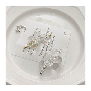 Translucent Water Drop Hair Clip