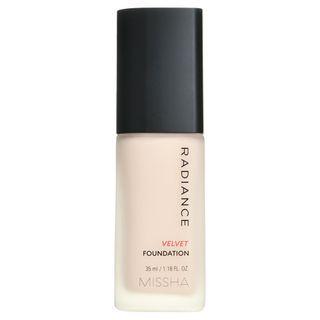 Missha - Radiance Velvet Foundation - 4 Colors #21 Fair