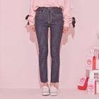 Straight-cut Pink More 10. Jeans