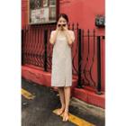 H-line Cotton Overall Dress