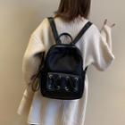 Lace-up Backpack Black - One Size