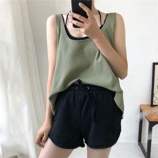 Oversize Tank Top / Sweatshorts