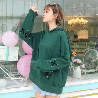 Stitched Hooded Pullover