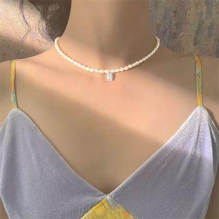 Faux Pearl Necklace / Gift Box / Set
