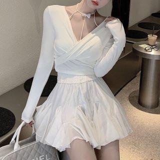 Long-sleeve Top / Halter Top