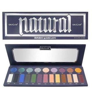 Okalan - Matte Metal Eyeshadow Palette 37.4g