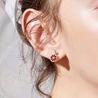 Rhinestone Fruit Earring 1 Pair - Earrings - One Size