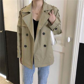 Plain Coat Khaki - One Size