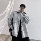 Glitter Button Jacket