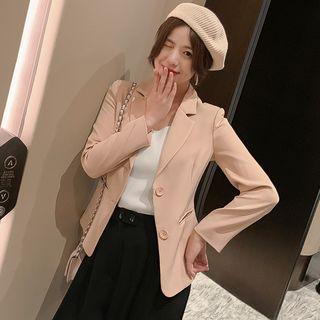 Single-breasted Fitted Blazer