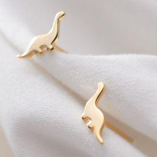 925 Sterling Silver Dinosaur Earring