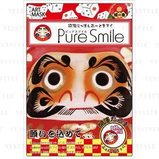 Sun Smile - Pure Smile Nippon Art Mask (kaiunn Daruma) 5 Pcs
