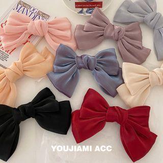 Iridescent Bow Hair Clip