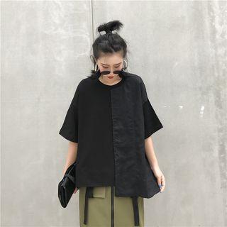 Patchwork Loose-fit Top