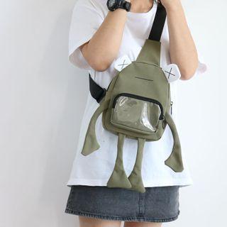 Canvas Tentacles Sling Bag