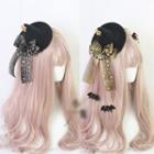 Bow-accent Witch Hat Hair Clip