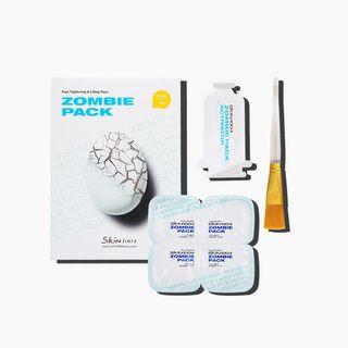 Skin 1004 - Zombie Pack Set: Powder 2g X 8pcs + Activator 3.5ml X 8pcs + Brush 1pc (korea Edition) 1set