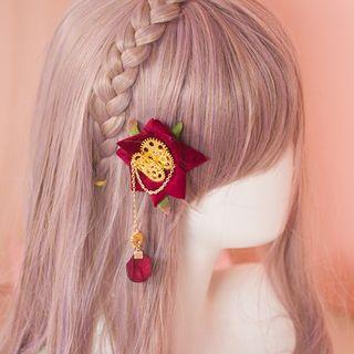 Petal Accent Hair Clip