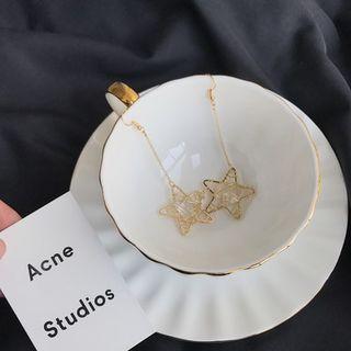 Star / Heart Drop Earrings / Clip-on Earrings