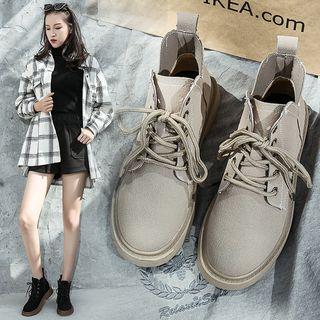 Lace-up Ankle Chelsea Boots
