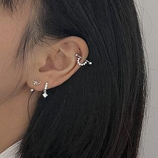 Rhinestone Stud Earring / Hoop Earring (various Designs)