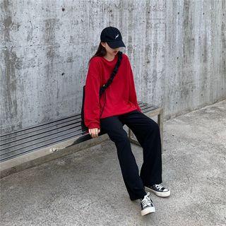 Drawstring Hoodie / Crew-neck Pullover