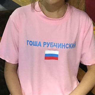 Couple Matching Loose-fit Print T-shirt