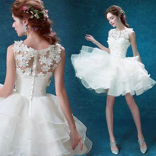 Rosette Formal Dress