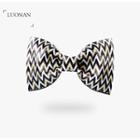 Chevron Patterned Bow Tie