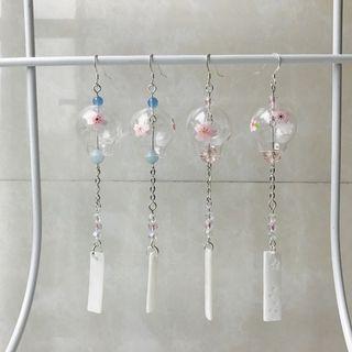 Wind Chime Drop Earring