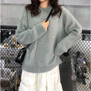 Glittered Loose Sweater